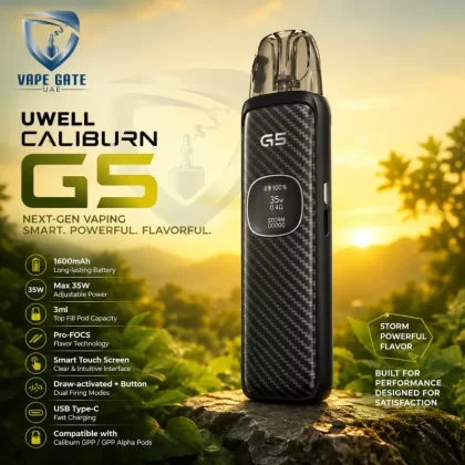 Caliburn G5 Pod System Kit 1600mAh - Mystic Forest