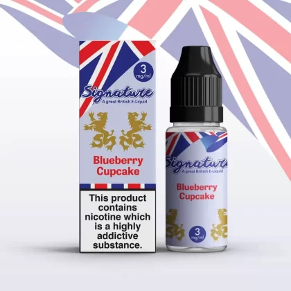 Blueberry Cupcake 10ml Eliquid by Signature