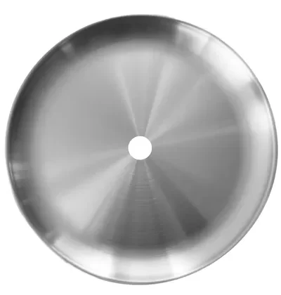 Edelstahl-Kohleteller 23cm