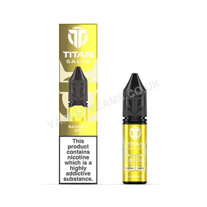 Titan Banana Ice Nic Salt E-Liquid - Vapestreams Co