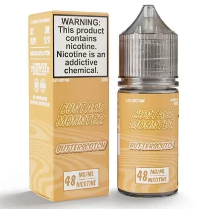 Butterscotch Nicotine Salt by Custard Monster - Size#30ml~Nicotine#24MG