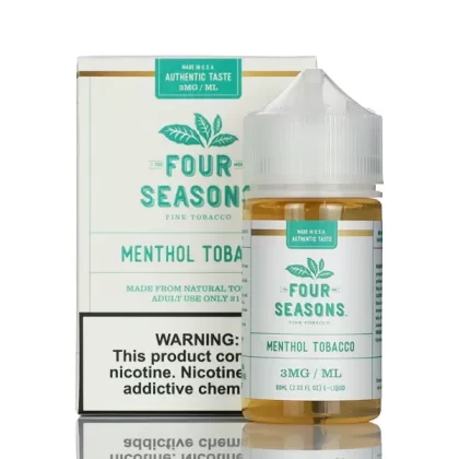 Four Seasons E-liquids - Menthol Tobacco- 60ml - 12mg