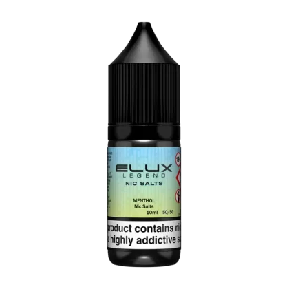 Menthol Nic Salt by Elux 10ml - 20mg - Vape Product (E2A9B4)