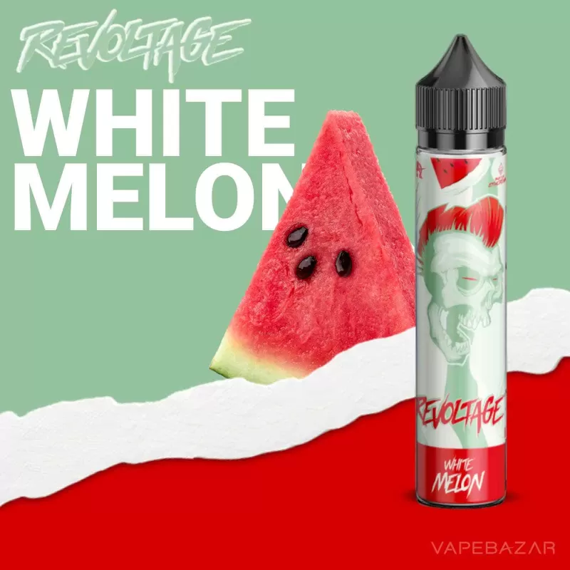 Revoltage Longfill 15 ml – White Melon - Aroma zum Selbstmischen / Wassermelone