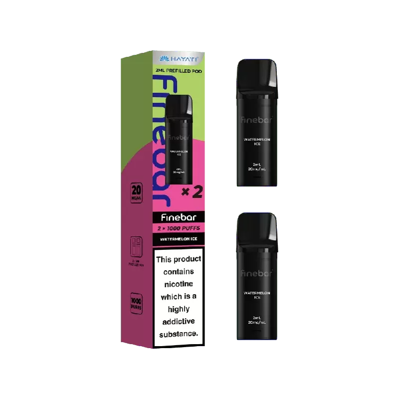 Hayati Finebar Prefilled Pods Watermelon Ice