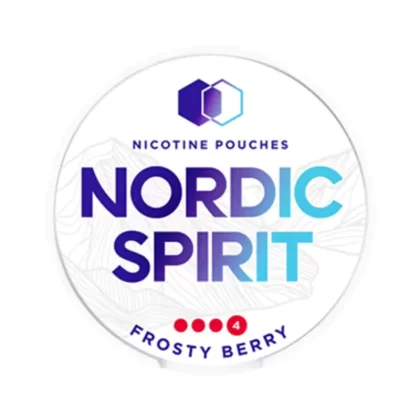 Nordic Spirit Nicotine Pouches – Frosty Berry - Strength#9mg Strong>11mg Extra Strong (DAA98F)