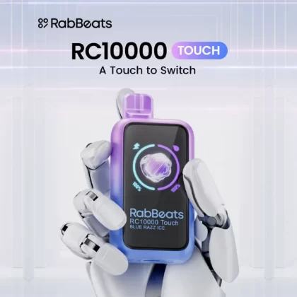 RabBeats RC10000 "TOUCH" Disposable Vape - 10000 Puffs - Ruby Raspberry