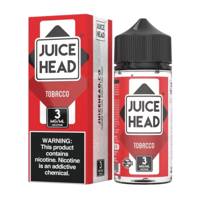 Juice Head - Tobacco - 100ML E-Liquid - 6MG