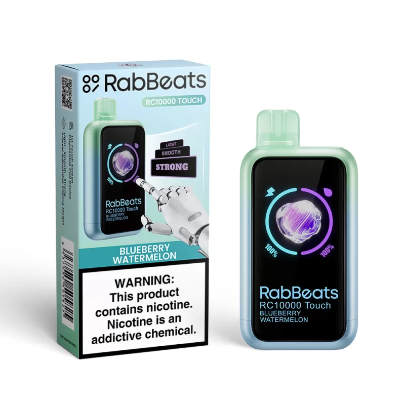 RabBeats RC10000 "TOUCH" Disposable Vape - 10000 Puffs - Ruby Raspberry - Image 3
