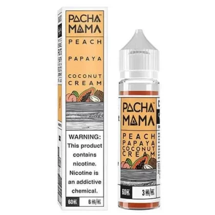Pacha Mama – Peach Papaya Coconut Cream. 60ml