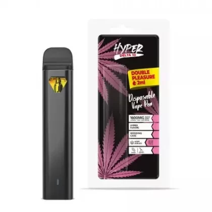 1600mg D10, D8 Vape Pen – Wedding Cake – Hybrid – 2ml – Hyper