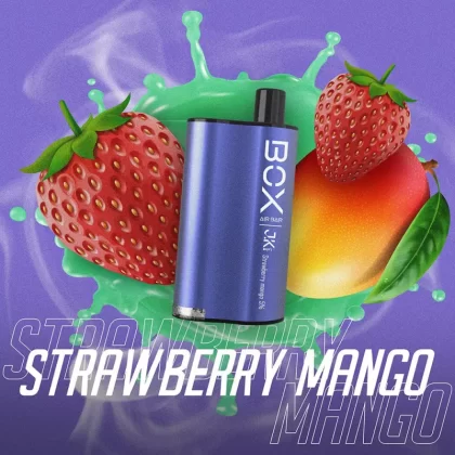 AIR BAR BOX STRAWBERRY MANGO – 3000PUFF DISPOSABLE 5%