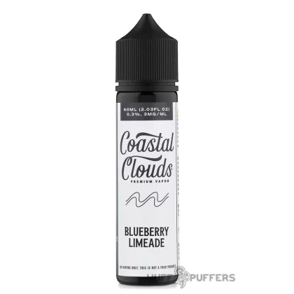 Coastal Clouds – Blueberry Limeade 60mL - Nicotine Strength#0mg>3mg>6mg