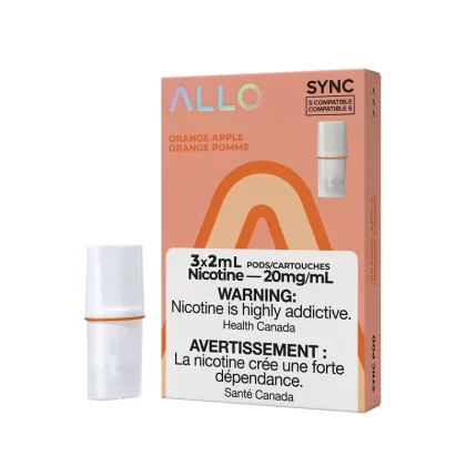 ALLO PODS – ORANGE APPLE