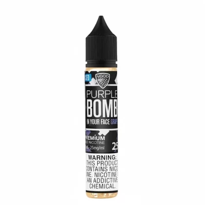 VGOD SaltNic Iced Purple Bomb 30mL Salt Nicotine - Vape Product, Vape Product (E5261E)