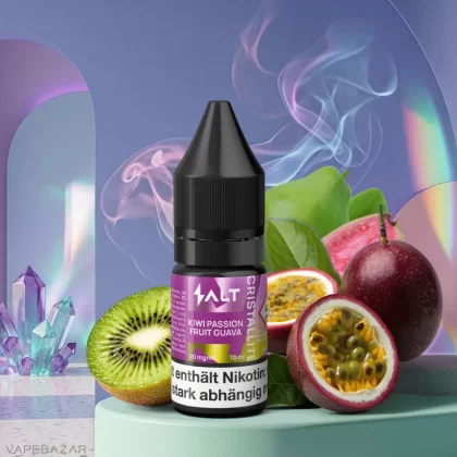 Salt Cristallite Liquid – Kiwi Passion Fruit Guava - VapeApe; 20mg/ml