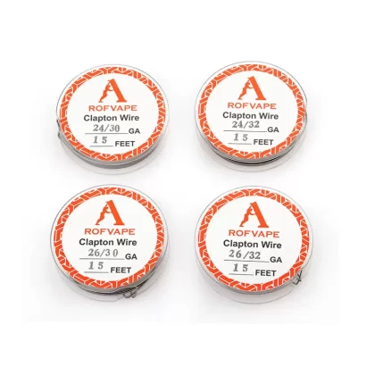 15 Feet Rofvape Clapton Wire TC Mod - 26GA+30GA