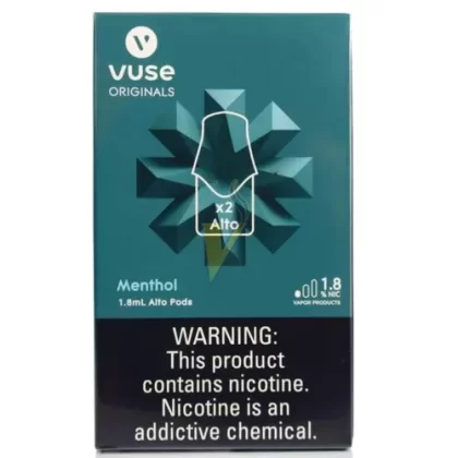 Vuse Alto Prefilled Replacement Pod 1.8ML 1.8% (Pack of 2)