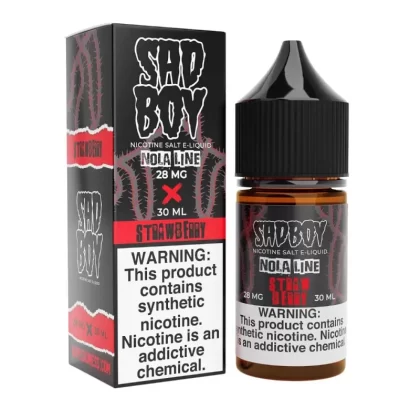 Sadboy Salt Nola Line Strawberry eJuice - Vape Product; Vape Product, Vape Product