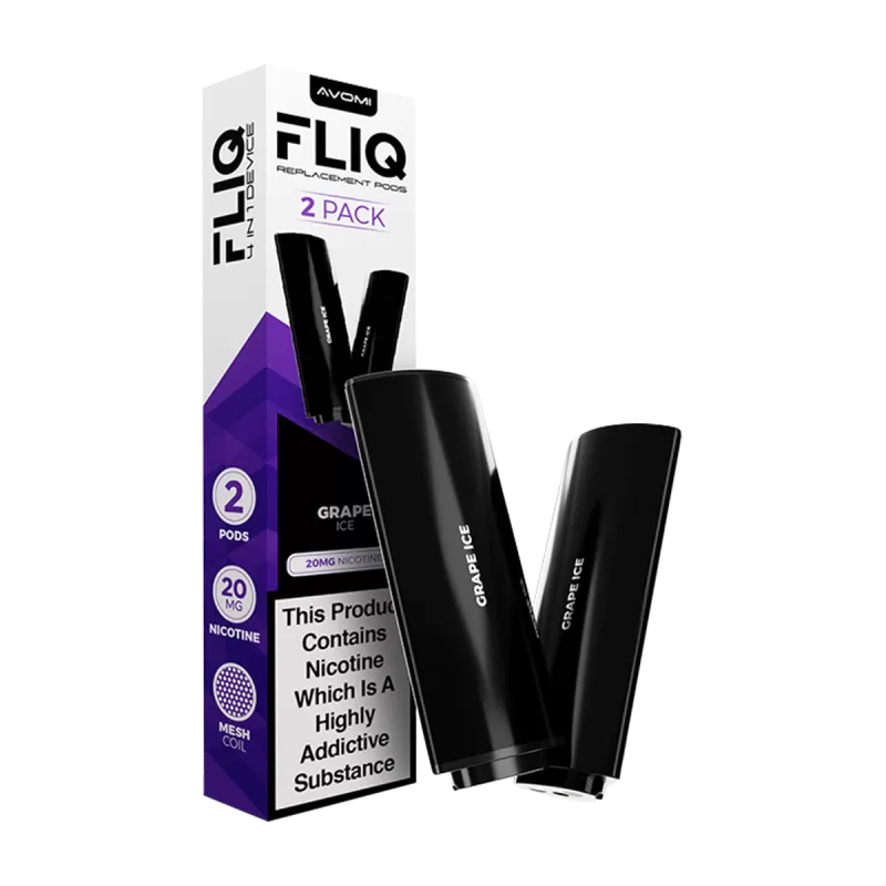 Grape Ice Avomi Fliq 4in1 Pods - Vapeshop Co