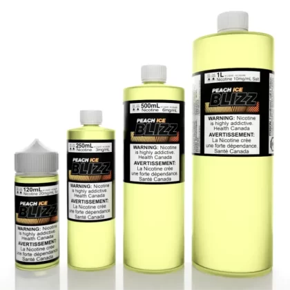 Peach Ice - Ontario, Quebec, Alberta, Manitoba, New Brunswick, PEI, Nova Scotia, Other Provinces; Vape Product, Vape Product; Vape Product, Vape Product