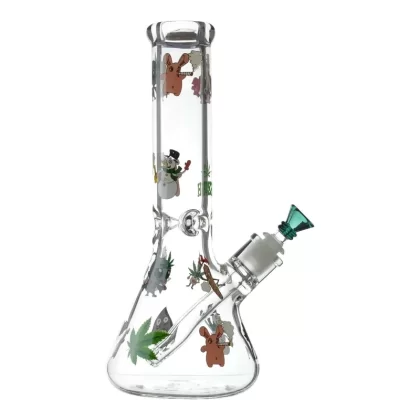 420 Extravaganza Beaker Bong – 12in