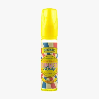 Lemon Tart 50ml Shortfill E-Liquid by Dinner Lady - Nicotine Salt Short (+0.70)