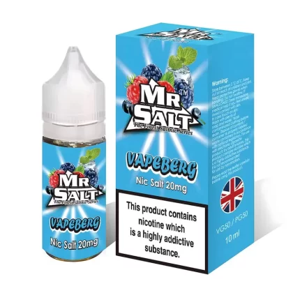 Mr Salt Vapeberg Nic Salt Vape Juice
