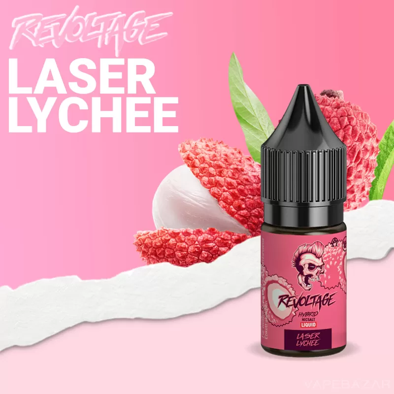 Revoltage Hybrid Nicsalt Liquid – Laser Lychee - 10mg/ml, 20mg/ml