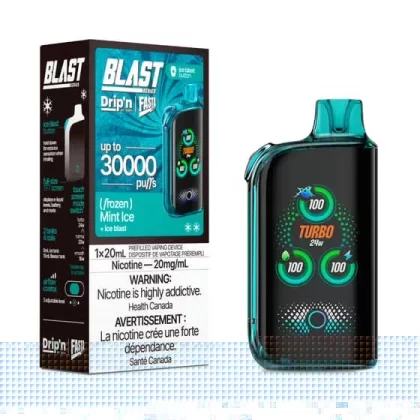Drip’n by Envi x Fasta Blast 30K Disposable – Mint Ice