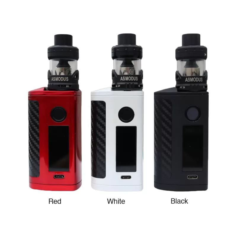 Asmodus Minikin 3S Kit 200W with Viento Tank 3.5ml - Black