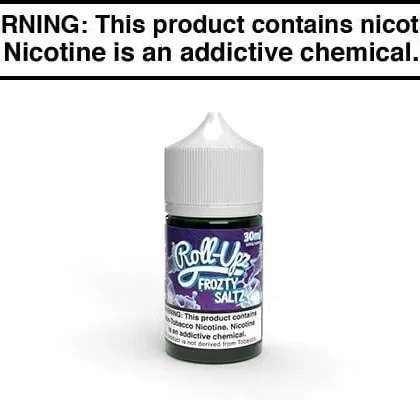 GRAPE FROZTY BY JUICE ROLL UPZ SALT 30ML - Vapejuice