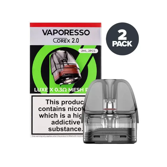 Vaporesso Luxe X Corex 2.0 Replacement Pods - Vape Product, Vape Product