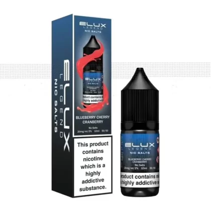 Elux Legend Nic Salt 10ml E Liquid 10mg | 20mg 50/50 VG/PG – Pack Of 10x