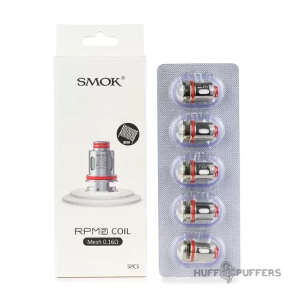 Smok RPM 2 Coils - 0.16 ohm Mesh (25–50W), 0.25 ohm DC (30–50W)