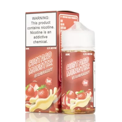 Strawberry – Custard Monster – 100mL