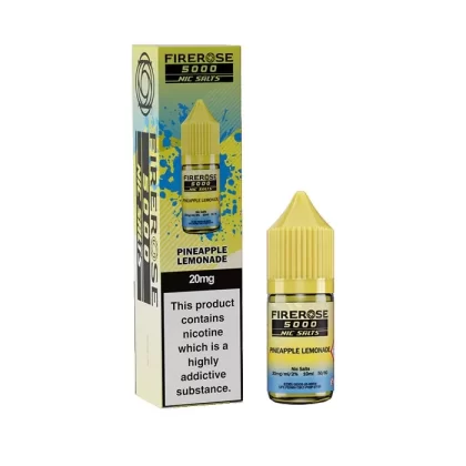 Pineapple Lemonade Nic Salt E-Liquid by Firerose 5000