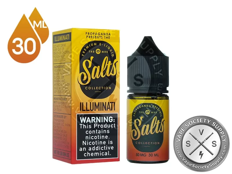 Illuminati PROPAGANDA SALTS 30ml - Vape Product, Vape Product - Image 2