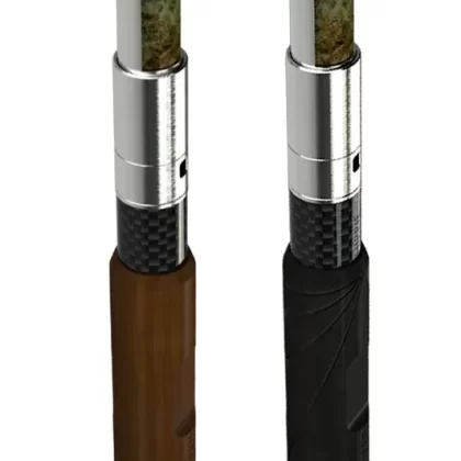 The Hippie Pipe – Analog Vape Pen - Option1#BROWN ROSEWOOD>EBONY BLACKWOOD