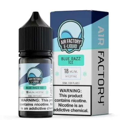 Blue Razz Ice Nicotine Salt by Air Factory E-Liquid - Vape Product; Vape Product, Vape Product