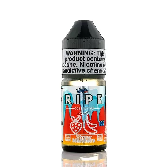 Straw Nanners Ice Salt – Ripe Collection E-Juice