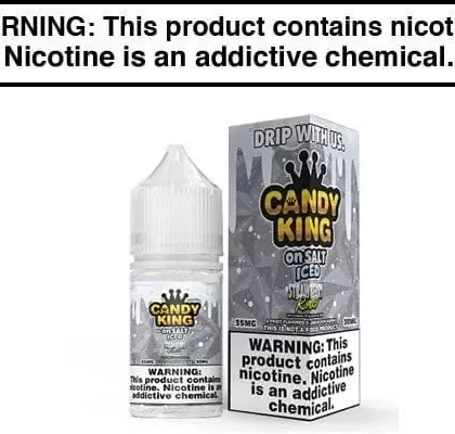 STRAWBERRY ROLLS ICED BY DRIP MORE ON SALT 30ML - Vapejuice