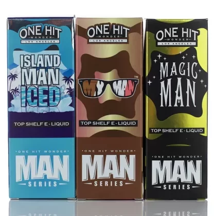 One Hit Wonder E-Liquid - No Nicotine Vape Juice - 100ml - My Man