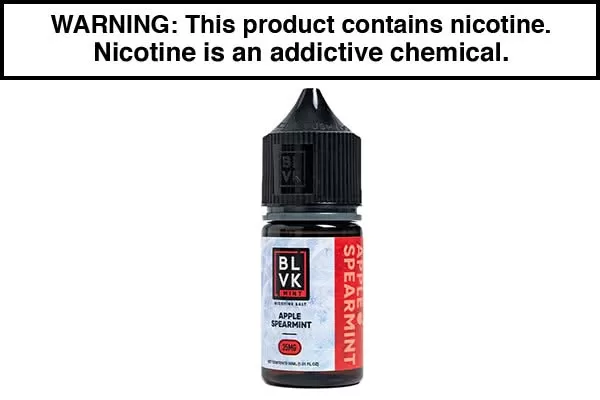 APPLE SPEARMINT ICE BY BLVK MINT SALT 30ML - Vapejuice