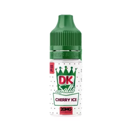 Donut King DK Cherry Ice Nic Salt Vape Juice - 10 Pack - Strength