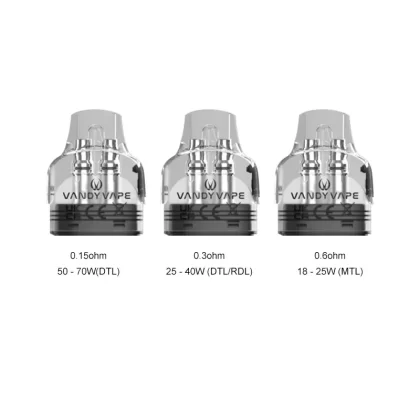 Vandy Vape Gemini Replacement Pod Cartridge (2pcs/pack)