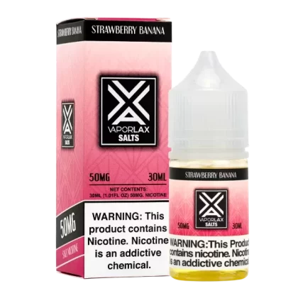 Strawberry Banana VaporLax Salts - Site#VAP~Nicotine#25mg>50mg