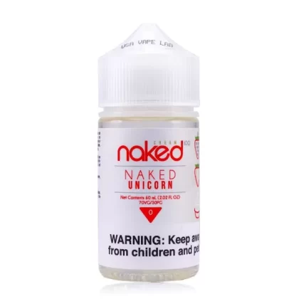 Strawberry Naked Unicorn by Cream Naked 100 60ml - 3MG