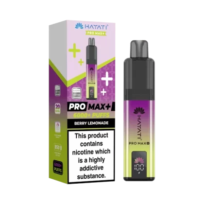 Hayati Pro Max Plus 6000 Puffs Berry Lemonade - 20mg
