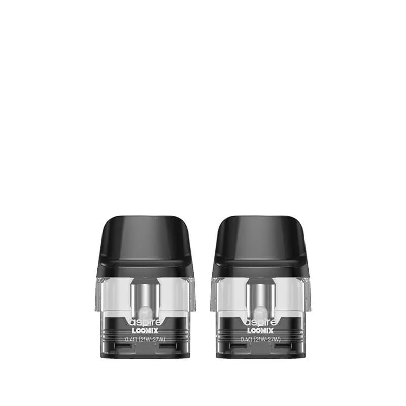 Aspire Loomix Replacement Vape Pods - 1.0ohm